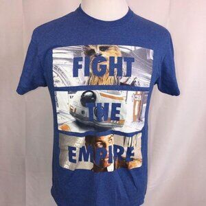 Star Wars Tee Medium Blue Star Wars